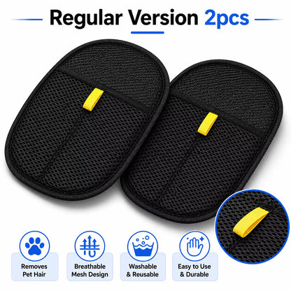 Pet Hair Cleaning and Collection Gloves Pet Double-Sided Multi-Functional Beauty Glove Tool Reduce the Pressure of Pet Ownership