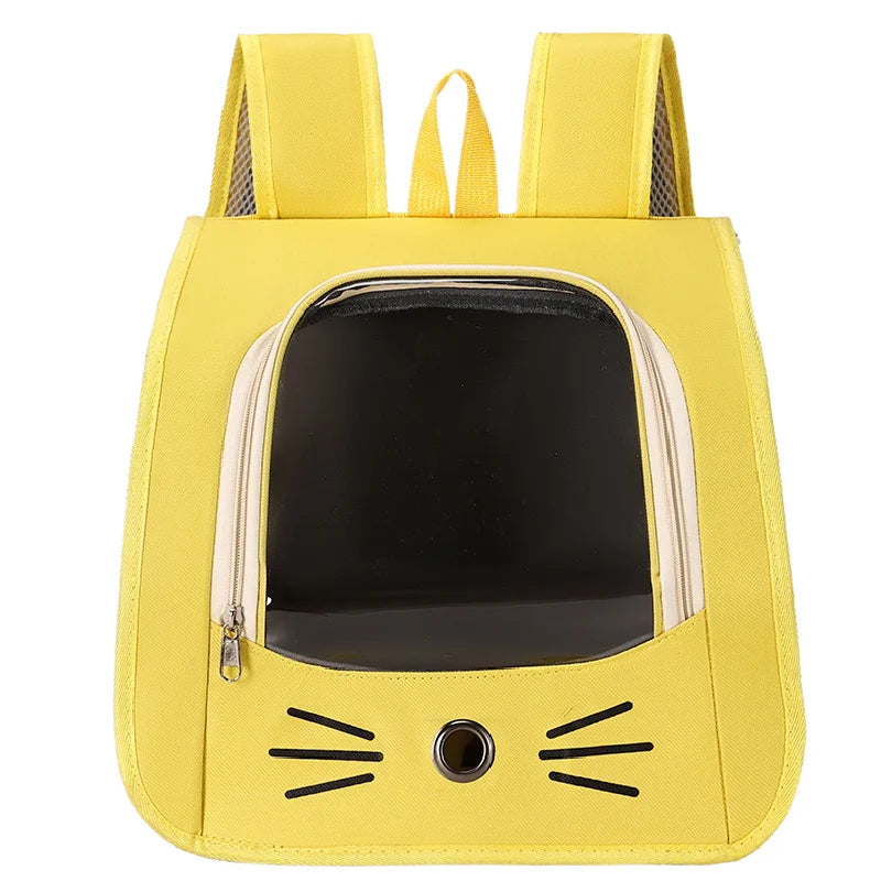 Pet Backpack Portable Space Capsule Cat Bag Large Capacity Breathable Backpack Dog Bag Pet Supplies
