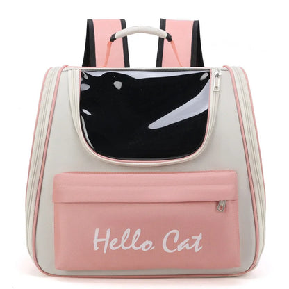 Pet Backpack Portable Space Capsule Cat Bag Large Capacity Breathable Backpack Dog Bag Pet Supplies