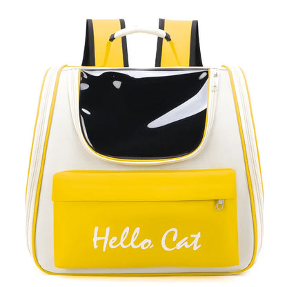 Pet Backpack Portable Space Capsule Cat Bag Large Capacity Breathable Backpack Dog Bag Pet Supplies