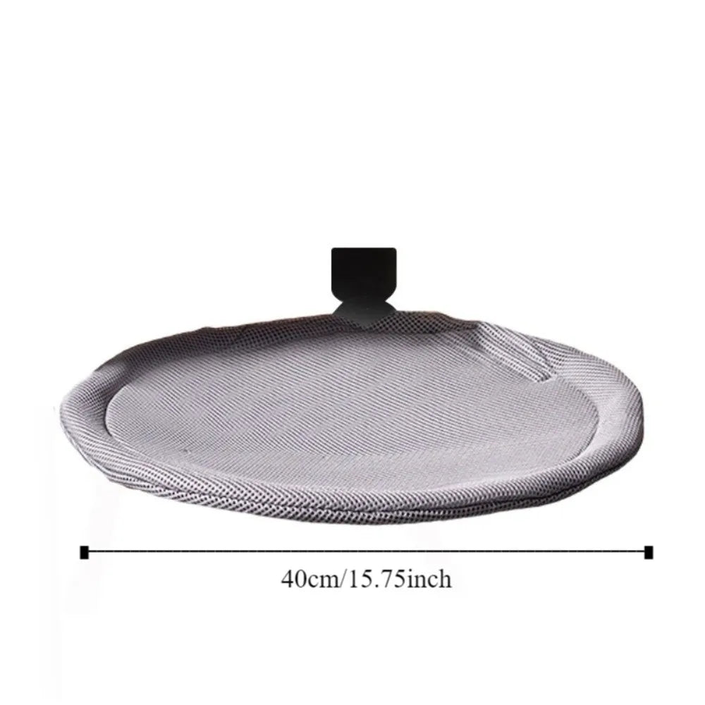 Creative Semi-Circular Cat Table Bed Space Saving Detachable Folding Cat Bed Soft Non-Slip Clamp Cat Desk Hammock Computer Desk