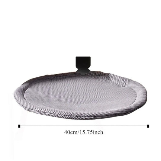 Creative Semi-Circular Cat Table Bed Space Saving Detachable Folding Cat Bed Soft Non-Slip Clamp Cat Desk Hammock Computer Desk